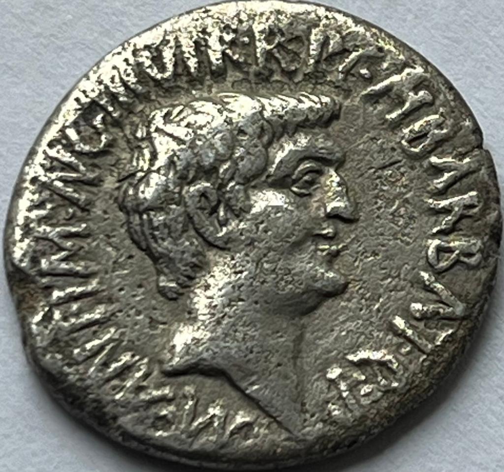 Republiek zeldzame denarius Marcus Antonius en Octavianus, Postzegels en Munten, Ophalen of Verzenden, Overige landen, Losse munt