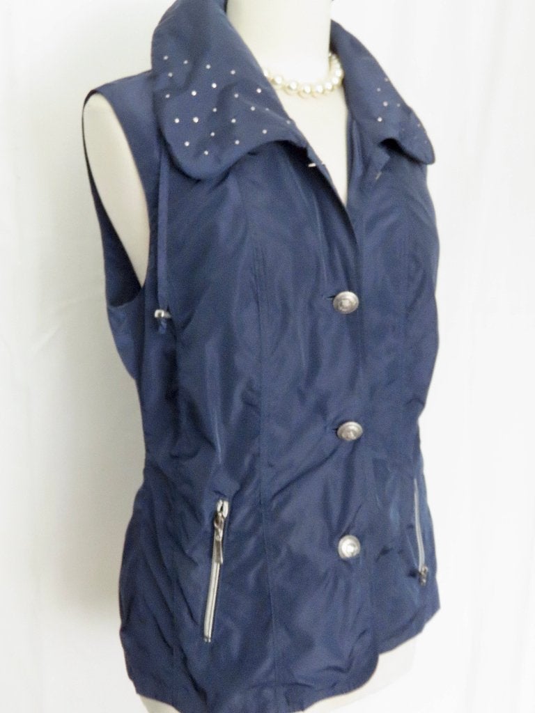 LEBEK, Luxe Bodywarmer met iets bling mt 42/44, Maat 42/44 (L), Zo goed als nieuw, Barbara Lebek, Verzenden