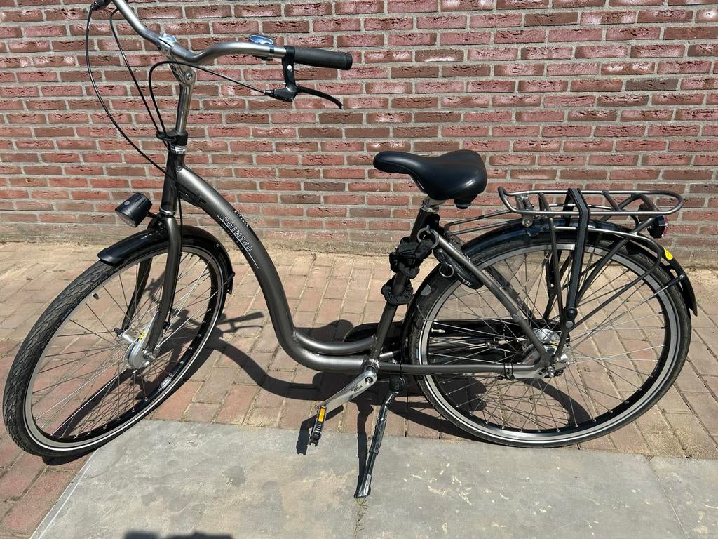 Pointer Noflik Ride Damesfiets - Zo goed als nieuw, Fietsen en Brommers, Fietsen | Dames | Damesfietsen, (Extra) lage instap, Velgrem