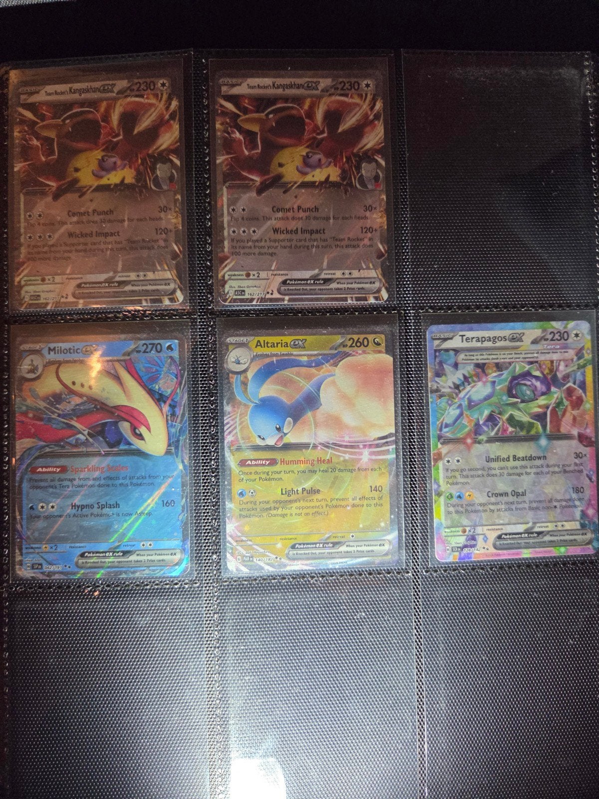 Pokemon EX kaarten uit diverse sets, Ophalen of Verzenden, Zo goed als nieuw, Meerdere kaarten