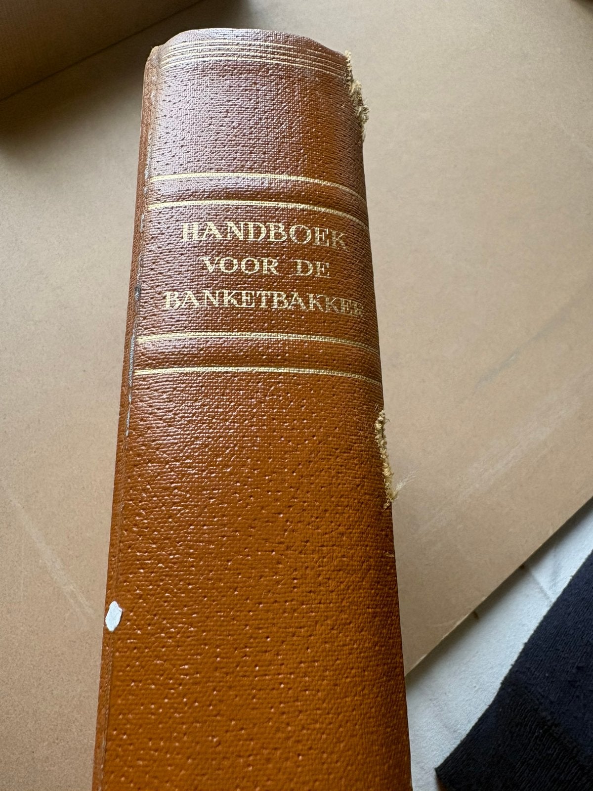 Handboek voor de banketbakker, Boeken, Ophalen, Gelezen