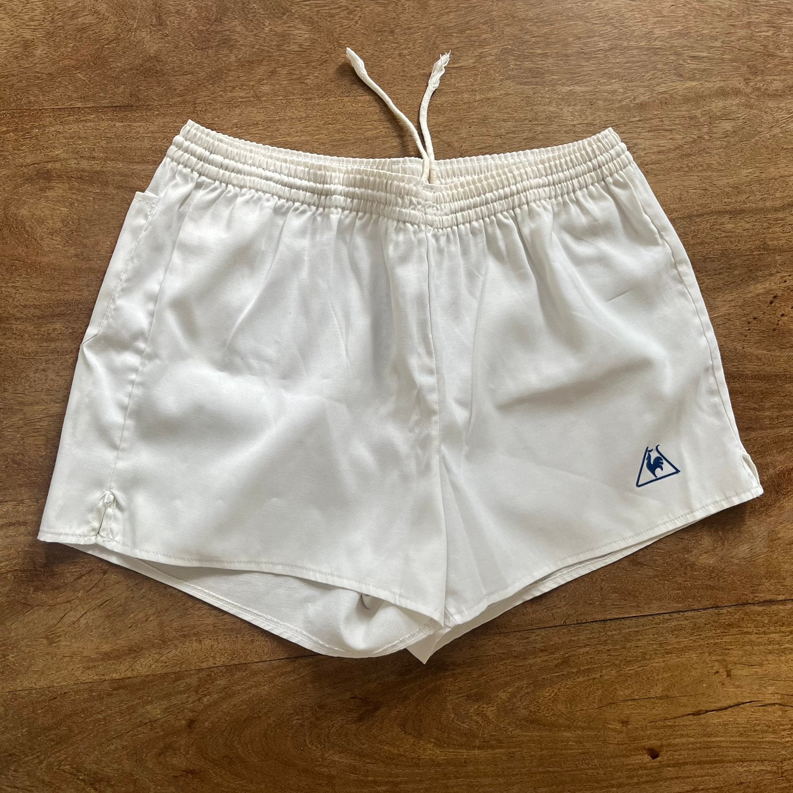 Vintage Le Coq Sportif voetbalbroekje Ajax TDK, Ophalen of Verzenden, Gebruikt, Ajax, Shirt