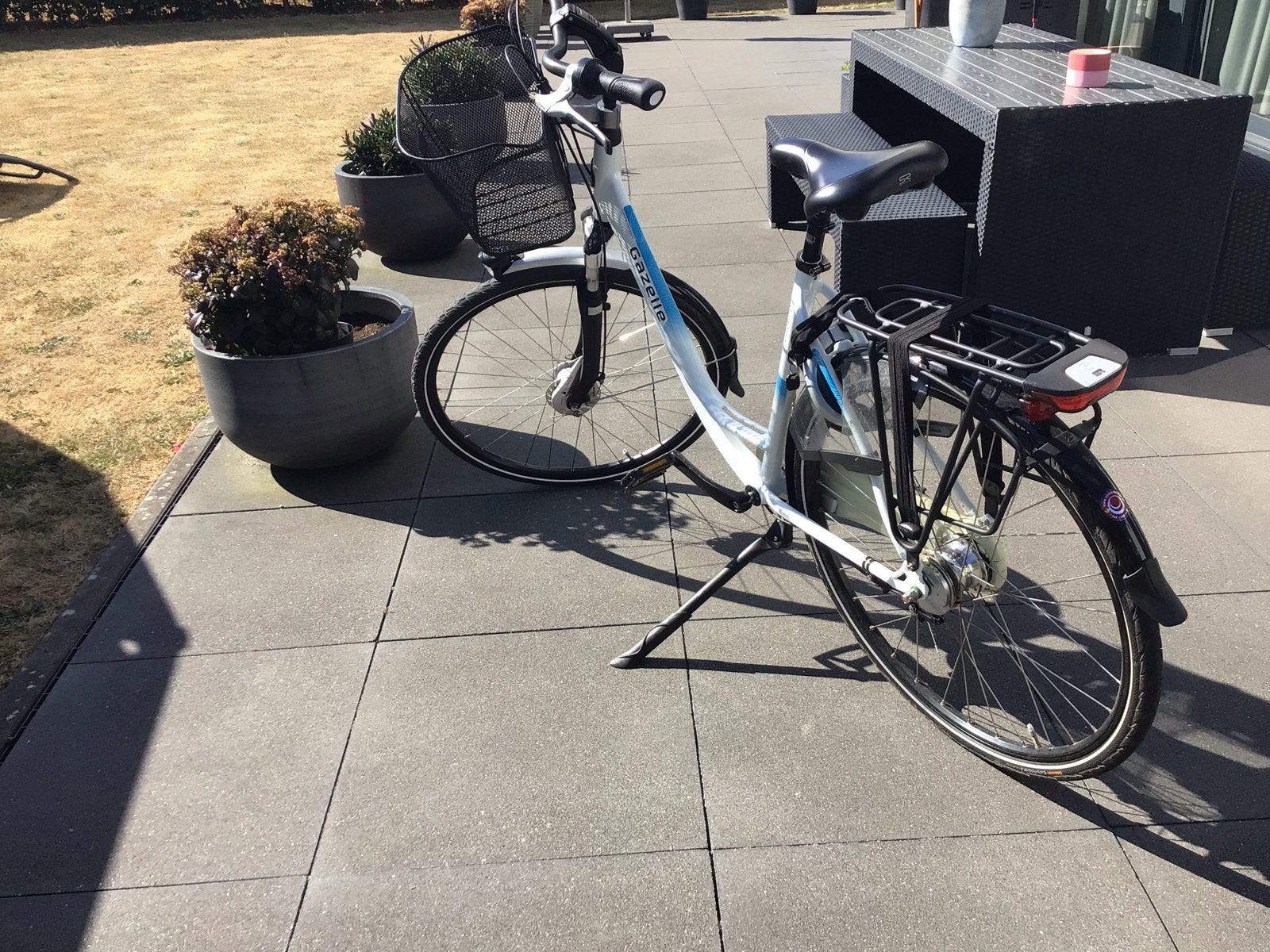 Gazelle dames fiets met mandje, 53 tot 56 cm, Ophalen, Gebruikt, Gazelle