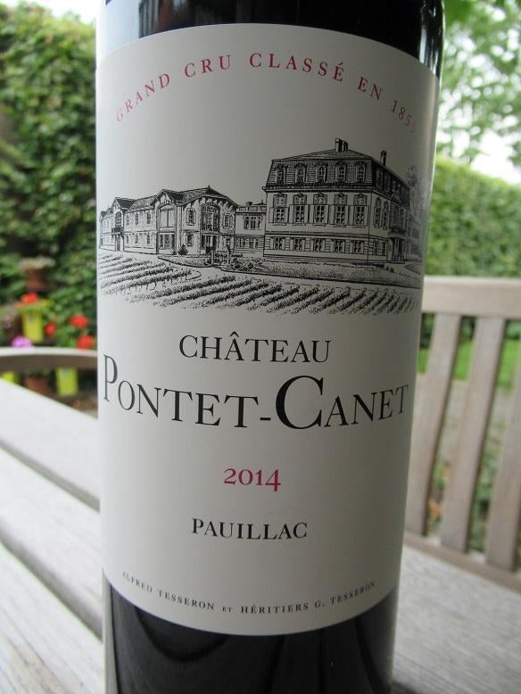 Pontet Canet 2014 Pauillac 96 Wine Independent, Verzamelen, Wijnen, Frankrijk, Nieuw, Ophalen of Verzenden, Rode wijn