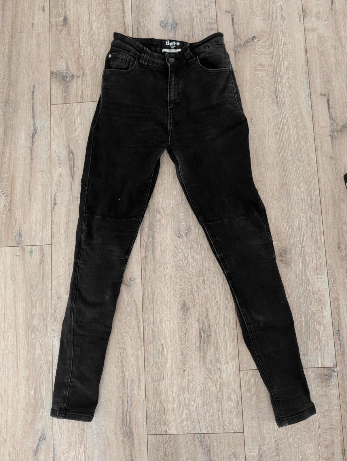 Bull-it Motorbroek met Kniebeschermers - Maat 10R Skinny, Ophalen, Broek | textiel, Dames, Bull-it