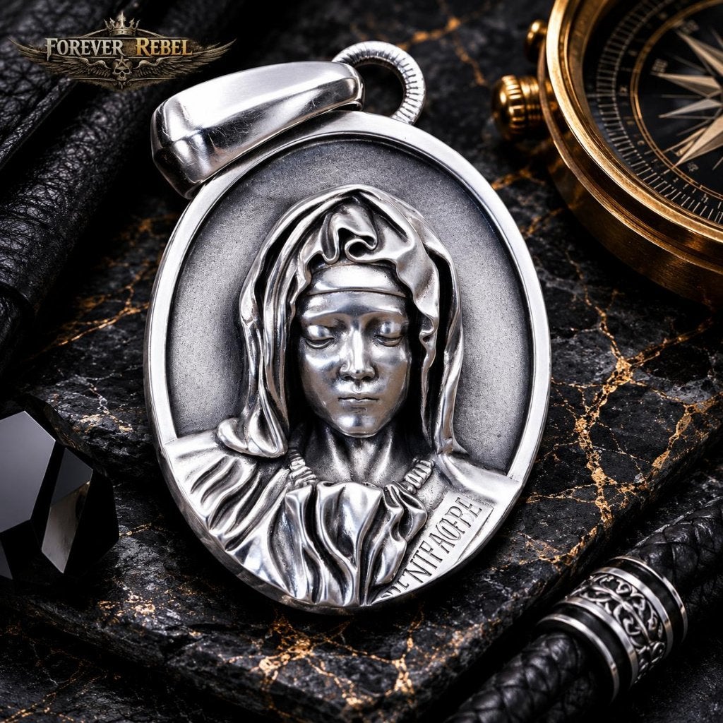 The Holy Keepsake - 925 Zilver, Foreverrebelmail@pm.me, Verzenden, Kruis of Symbool, Zilver