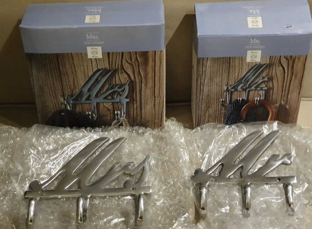 Rivièra Maison MR. & MRS. Coat Hangers kapstok jas hangers, Huis en Inrichting, Wandkapstok, Verzenden, Zo goed als nieuw, Minder dan 100 cm