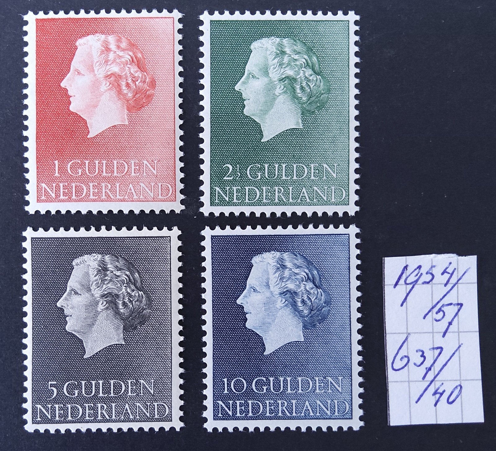 Koningin JULIANA 1954, Postzegels en Munten, Ophalen of Verzenden, Na 1940, Postfris