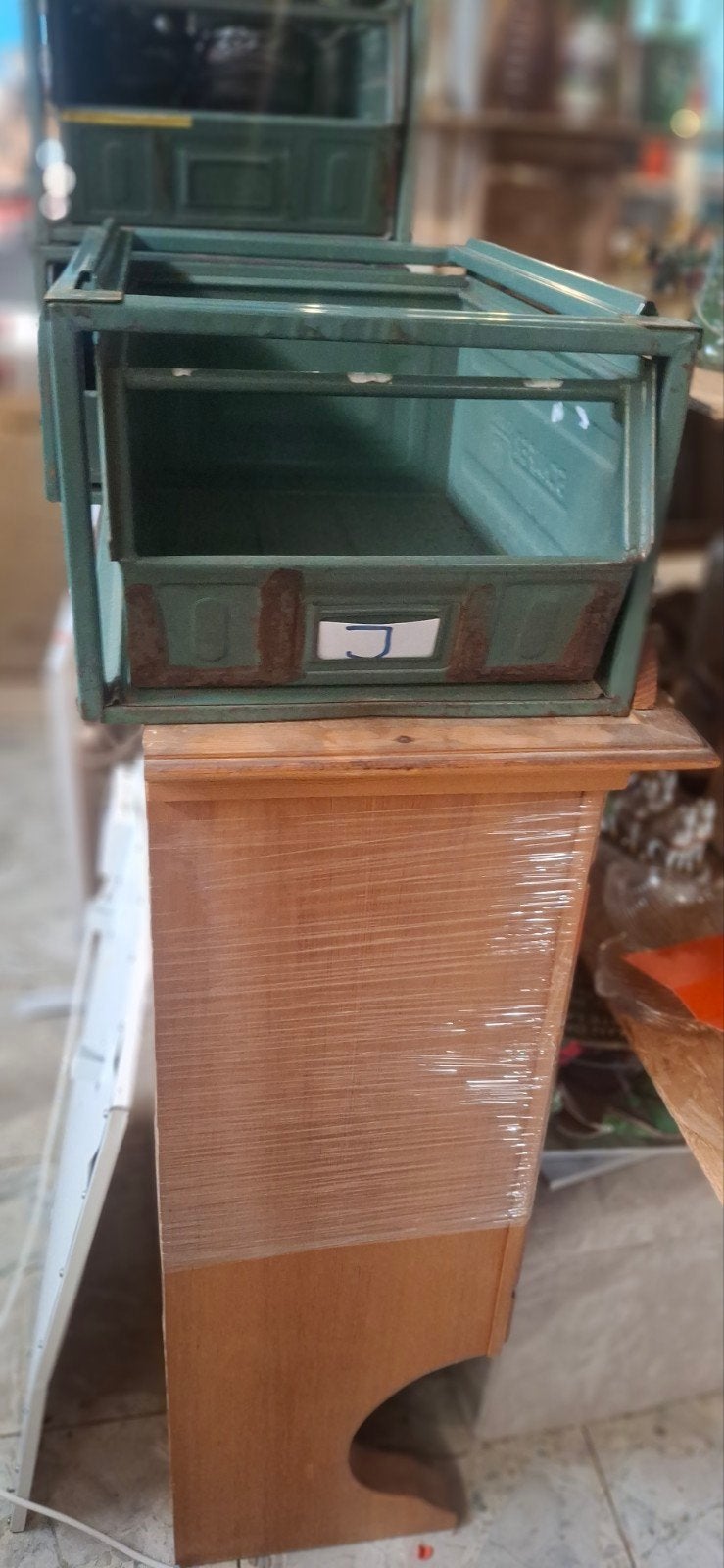 Vintage Schäfer Lager-Fix ladekast / opbergkast, Antiek en Kunst, Ophalen