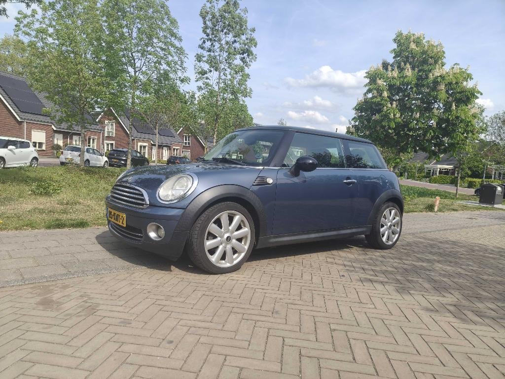 Mini 1.6 16V Cooper 2010 Blauw, Auto's, Mini, Voorwielaandrijving, Euro 5, Stof, 4 cilinders