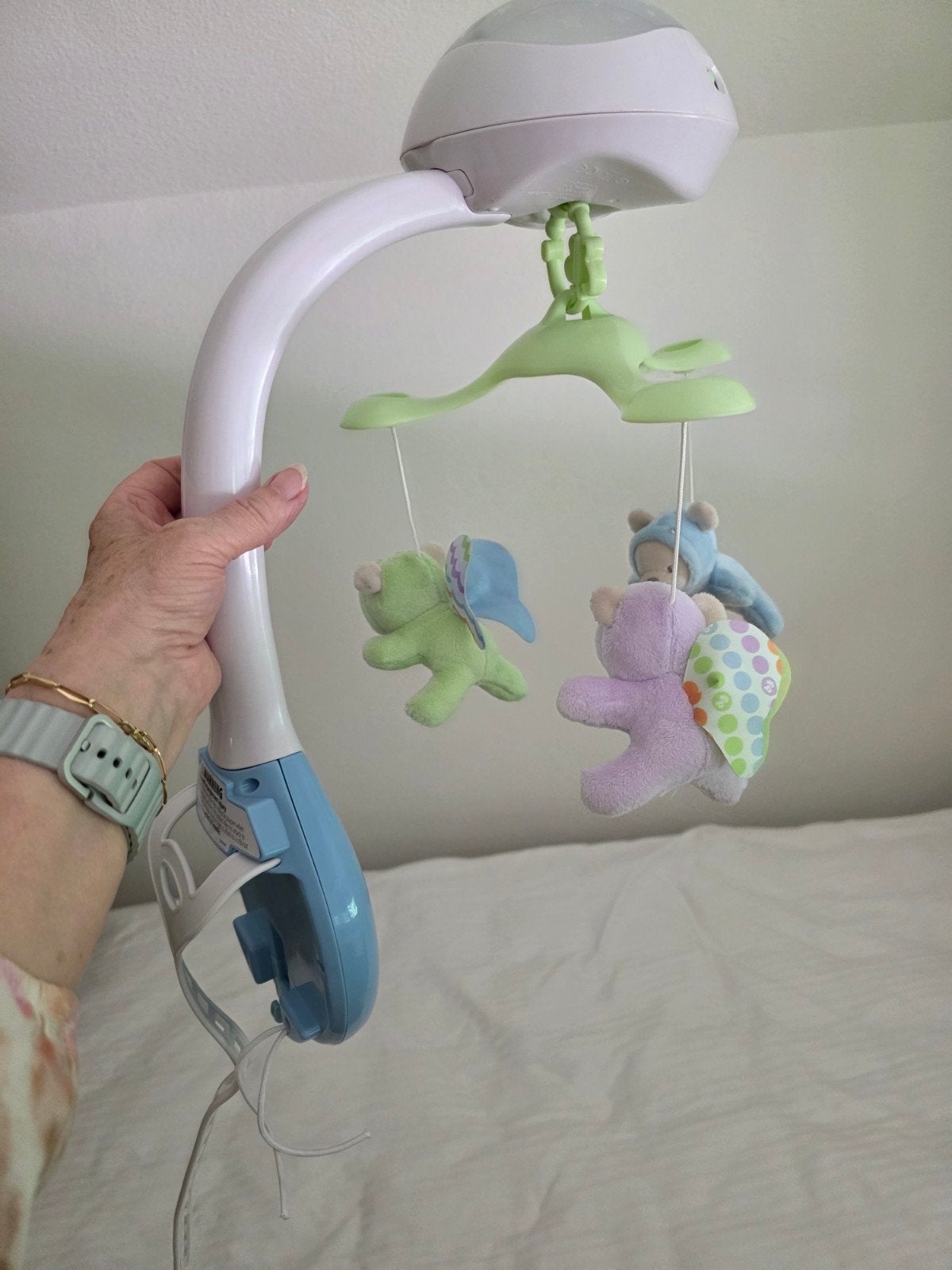 Fisher Price baby mobile, Ophalen of Verzenden, Zo goed als nieuw, Overige typen