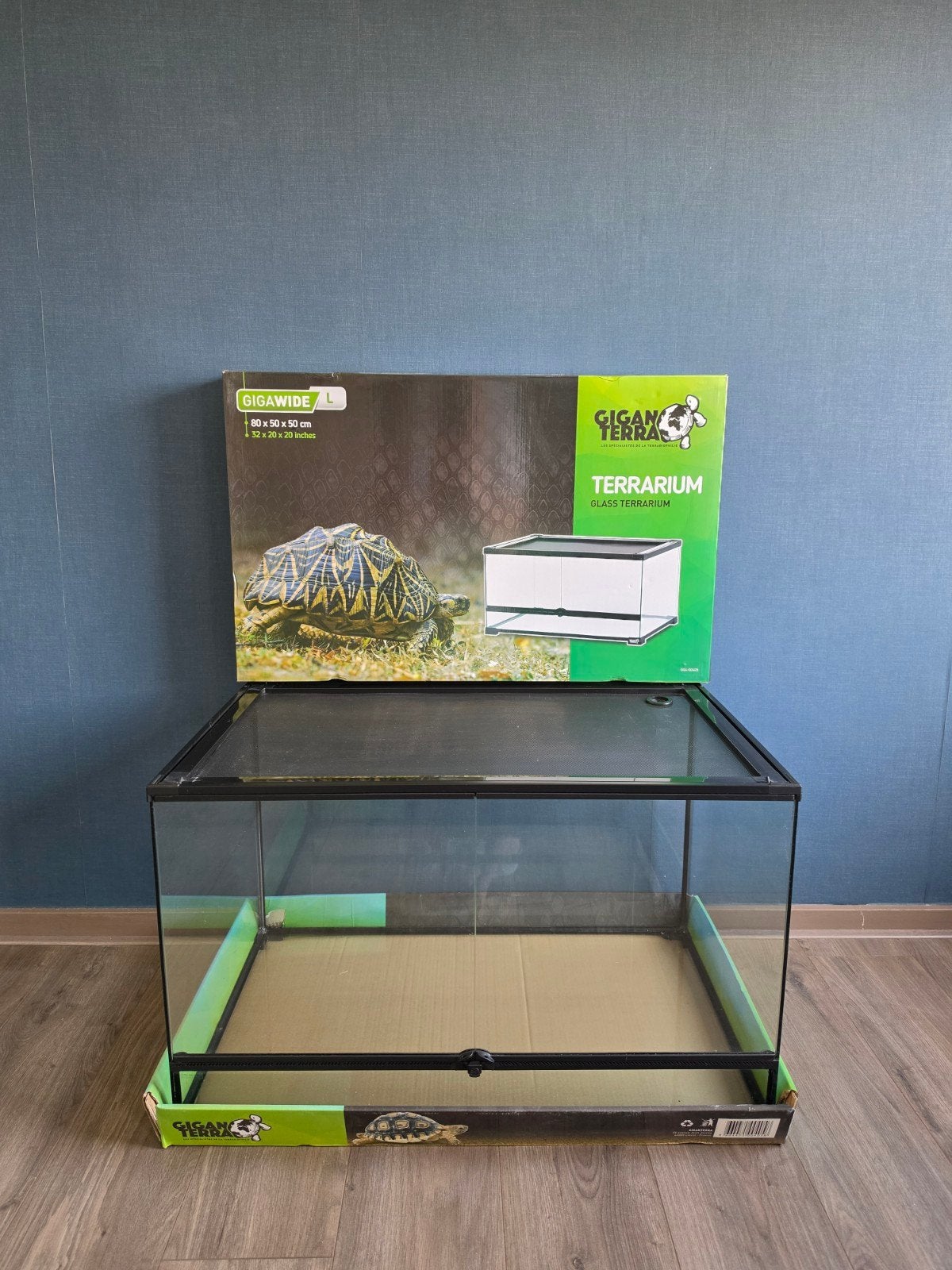 Gigan Terra Terrarium met bevochtiger, Dieren en Toebehoren, Reptielen en Amfibieën | Toebehoren, Ophalen, Gebruikt, Terrarium of Paludarium