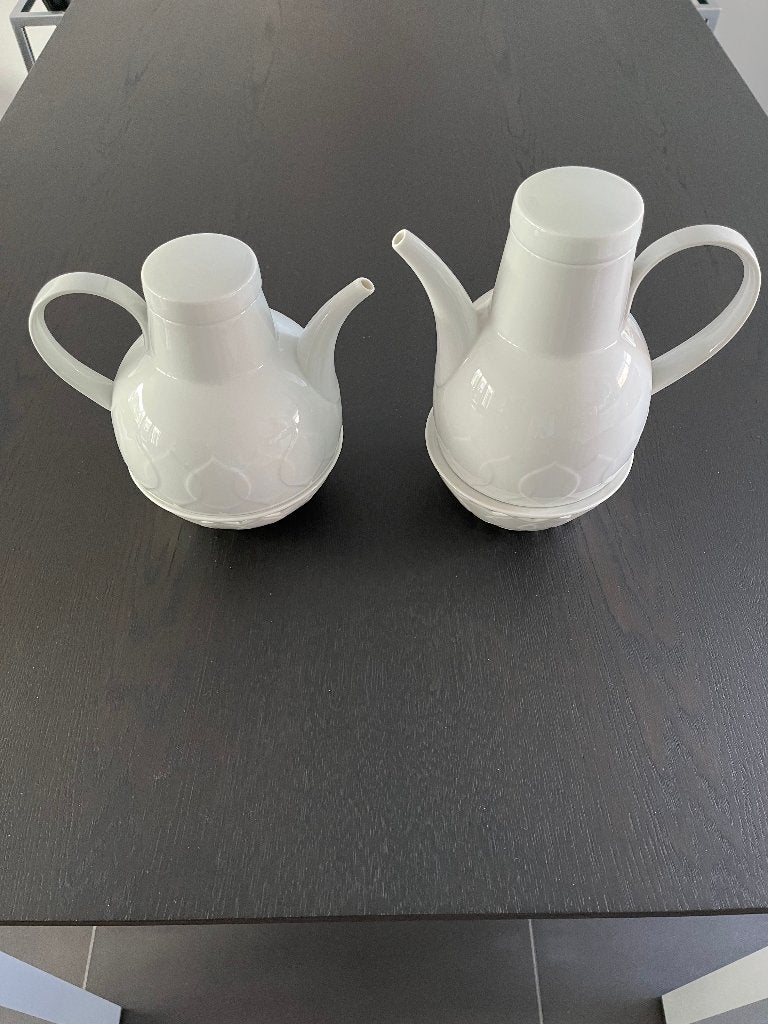 Rosenthal Lotus Weiss koffie- en theepot met warmhouder, Ophalen of Verzenden