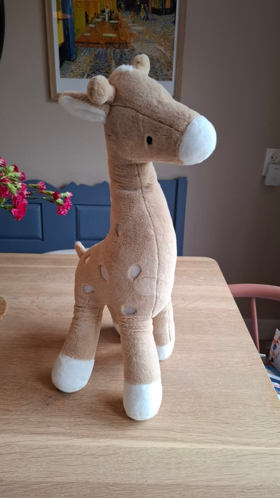 Jollein Knuffel Giraf  (52cm), Giraf, Overige karakters, Ophalen of Verzenden, Middelgroot (20 tot 80 cm)