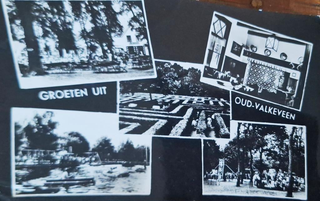 Fotokaart Naarden - Oud Valkeveen - 1963, Ophalen of Verzenden, 1960 tot 1980, Gelopen, Noord-Holland