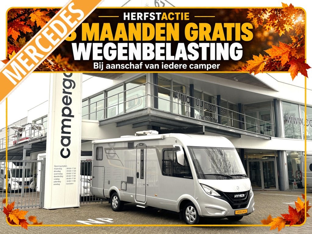 Hymer BMC 680 SilverLine MERCEDES 9T AUTOMAAT ENKELE BEDDEN, 7 tot 8 meter, Bedrijf, Diesel, Hymer
