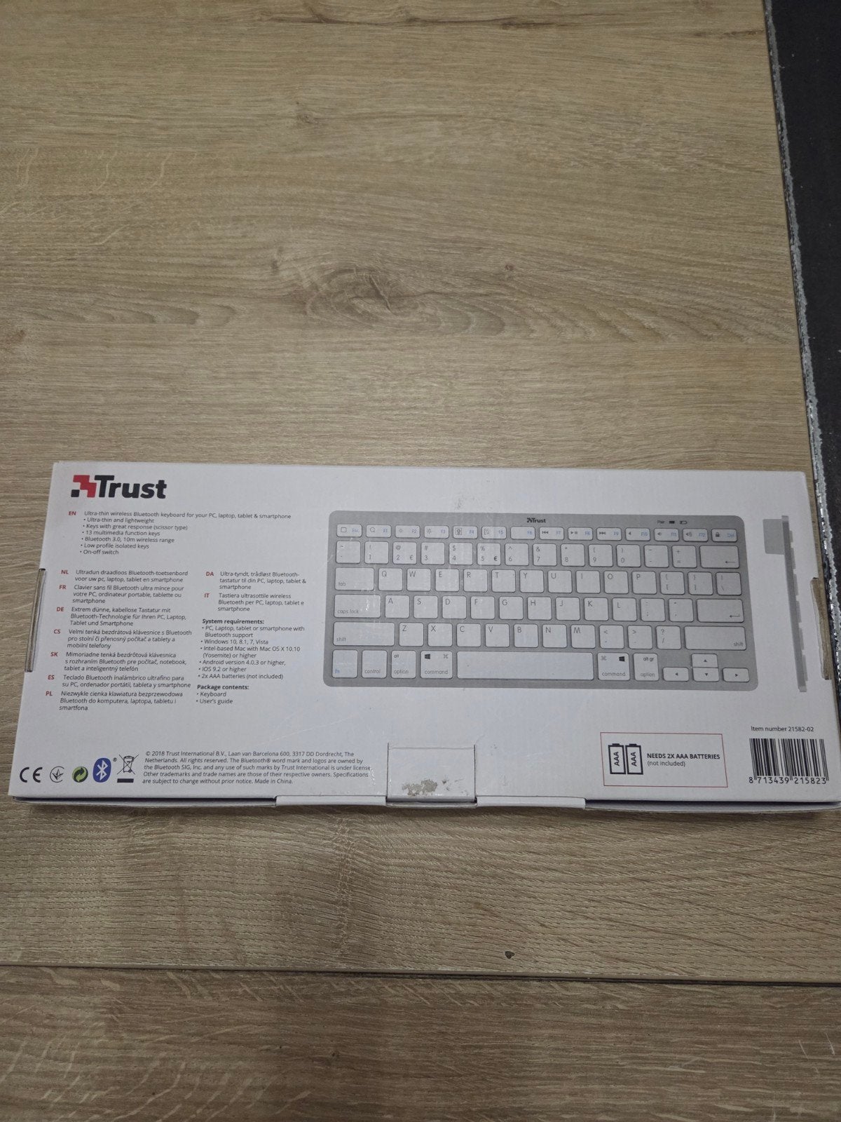 keyboard, Ophalen of Verzenden, Nieuw, Trust