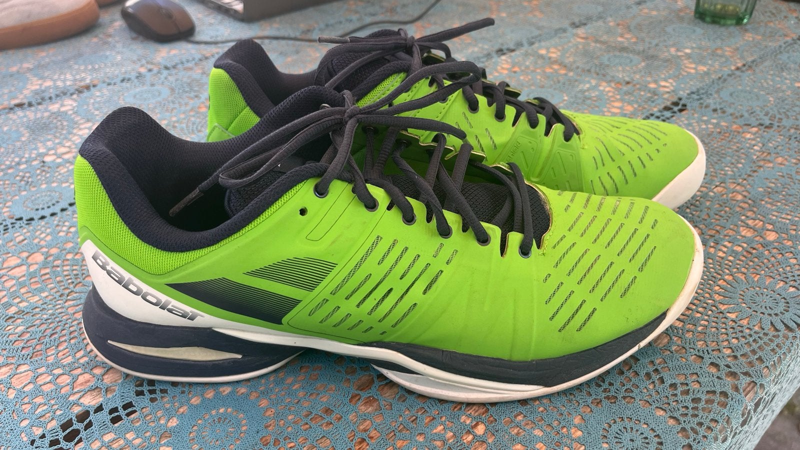 Babolat Propulse Indoor Tennisschoenen - Maat 48, Overige kleuren, Sportschoenen, Ophalen of Verzenden, Gedragen