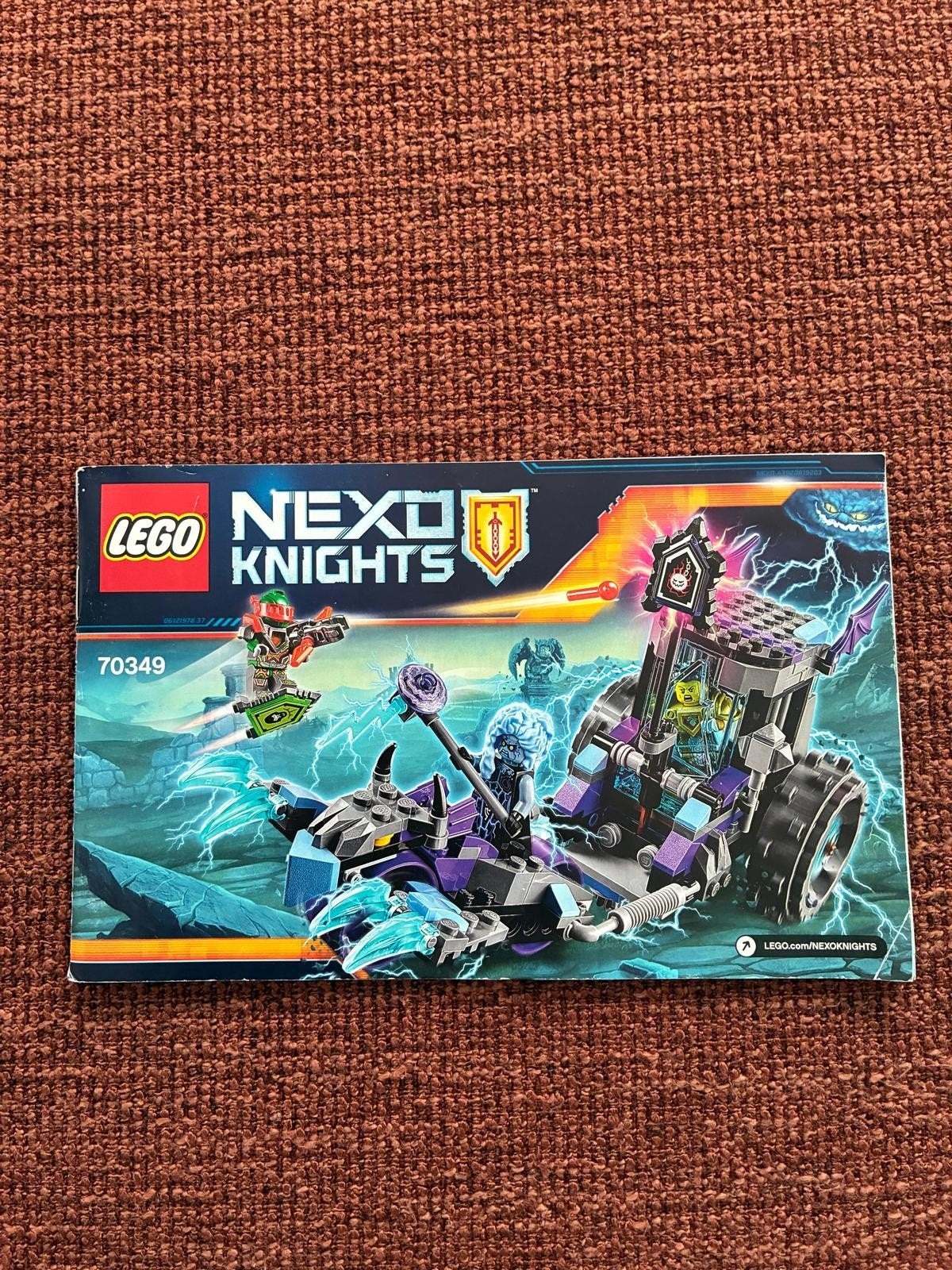 Lego Nexo Knights 70349 Ruimteschip met minifiguren, Compleet, Lego, Ophalen of Verzenden, Zo goed als nieuw