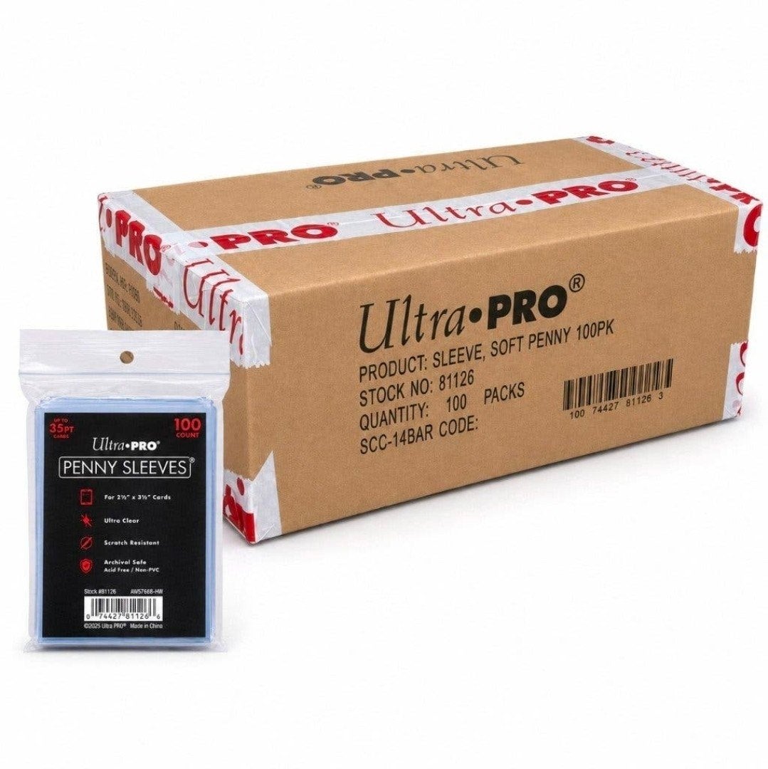 Ultra PRO Penny Sleeves - Case van 100 stuks, Verzamelen, Ultra pro, Info@ultrapro.com, Nieuw, Ophalen of Verzenden
