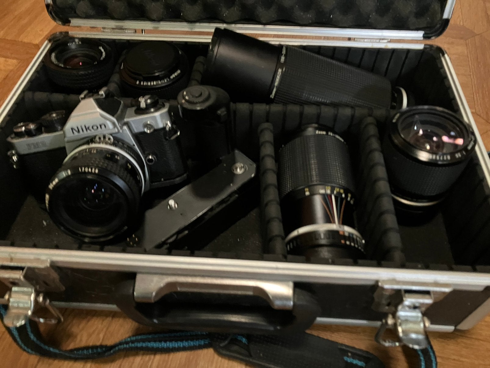 Nikon fm2 analoge camera compleet set, Audio, Tv en Foto, Ophalen of Verzenden, Zo goed als nieuw, Spiegelreflex, Nikon