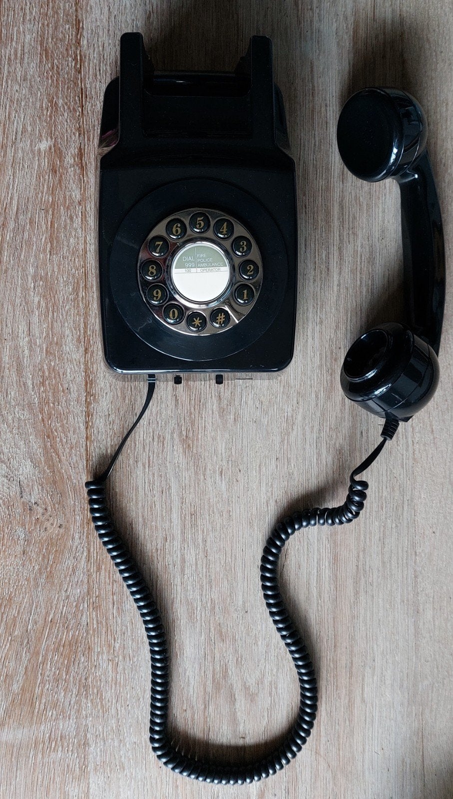 Muurtelefoon retro jaren '70, Telecommunicatie, Vaste telefoons | Niet Draadloos, Ophalen of Verzenden, Gebruikt