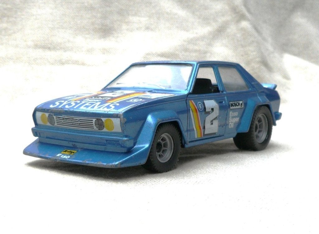 POLISTIL 1/24 - Ref: SN30 - DATSUN VIOLET 160J rallywagen., Ophalen of Verzenden, Gebruikt, Auto, Overige merken