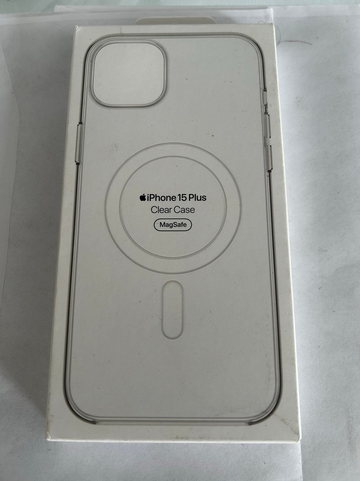Originele Apple iPhone 15 Plus Clear Case met MagSafe, Telecommunicatie, Kunststof, MagSafe, Nieuw, Hoesje of Tasje