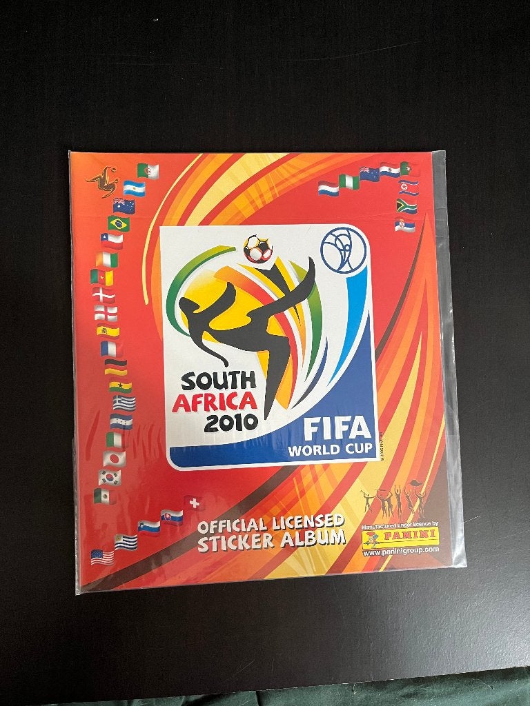 Panini Wk 2010 Mint leeg album + boosterdoos zakjes, Ophalen, Nieuw, Meerdere stickers
