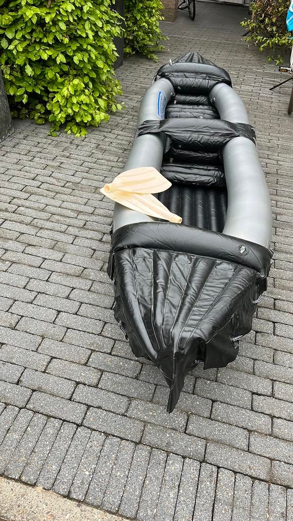Opblaasbaar twee persoons kano., Watersport en Boten, Ophalen of Verzenden, Zo goed als nieuw, Eén persoon, Overige typen
