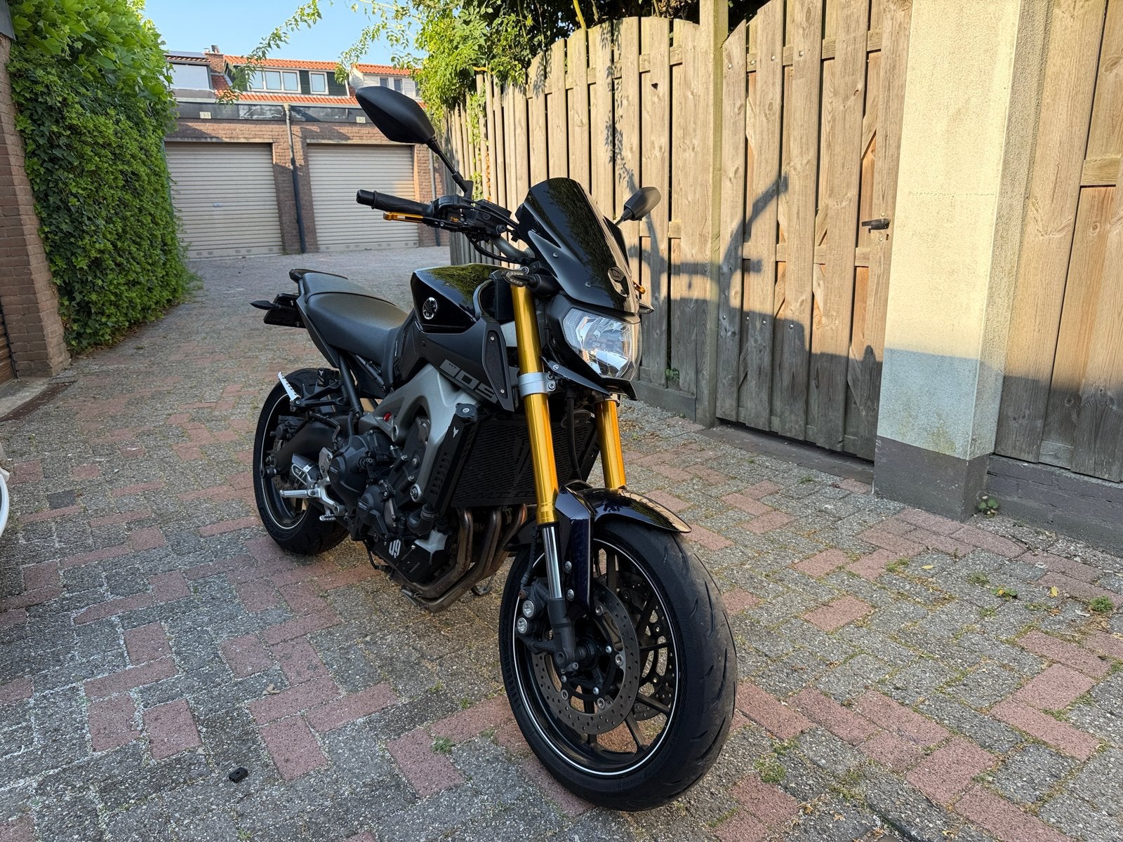 Yamaha MT-09, Sportuitlaat, Motorrijbewijs A, Gebruikt, 3 cilinders