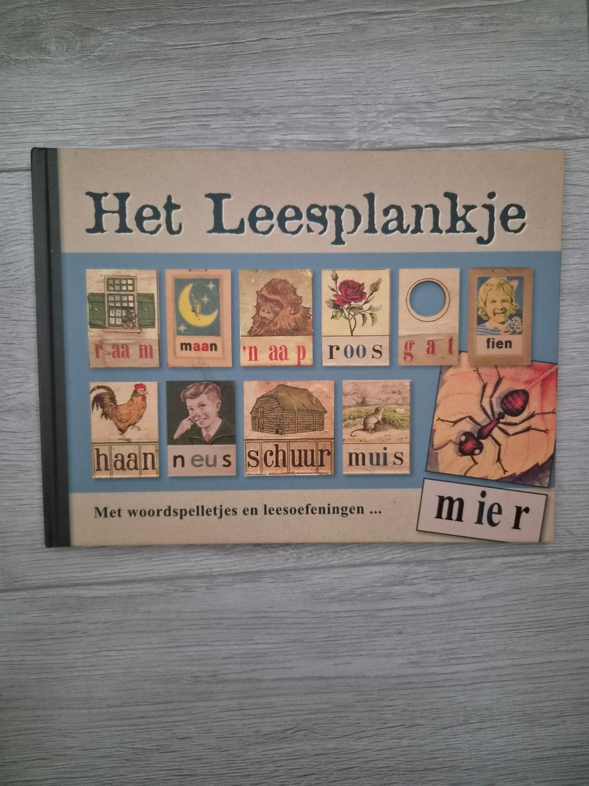 Het Leesplankje: Met woordspelletjes en leesoefeningen, 3 tot 4 jaar, M.B. Hoogeveen, Ophalen of Verzenden, Zo goed als nieuw