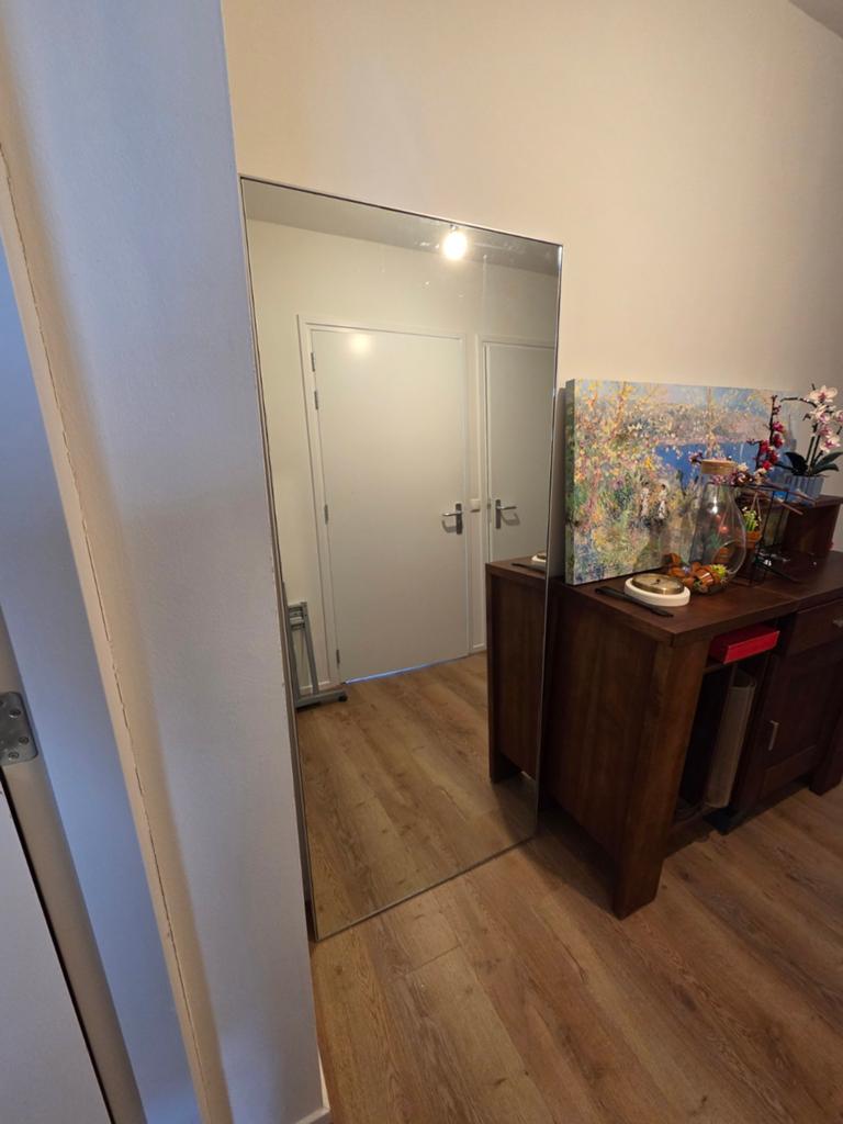 Grote zware spiegel 200x80 cm - Winkelkwaliteit, Huis en Inrichting, Woonaccessoires | Spiegels, Ophalen, Rechthoekig