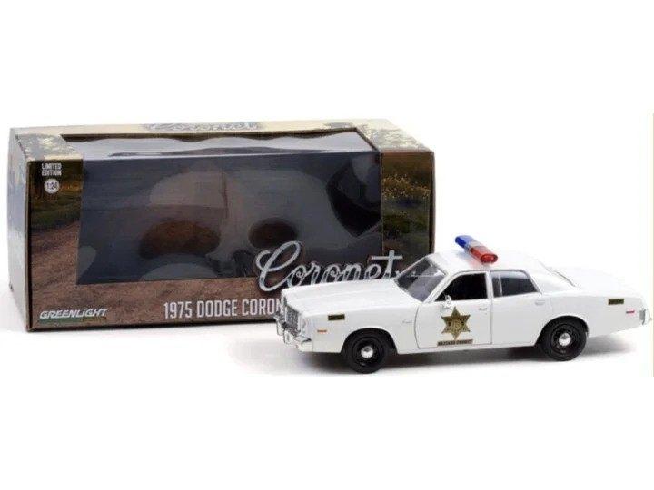 Dodge CORONET HAZZARD COUNTY SHERIFF, Hobby en Vrije tijd, Modelauto's | 1:24, Nieuw, Auto, Overige merken, Ophalen of Verzenden