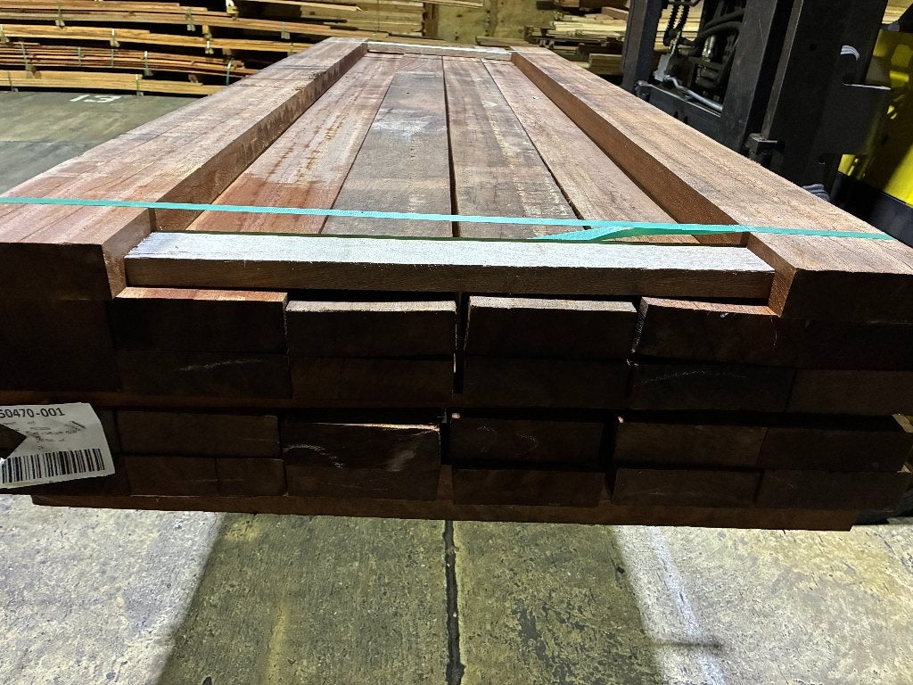 Angelim Vermelho hardhout balken planken 45x145mm