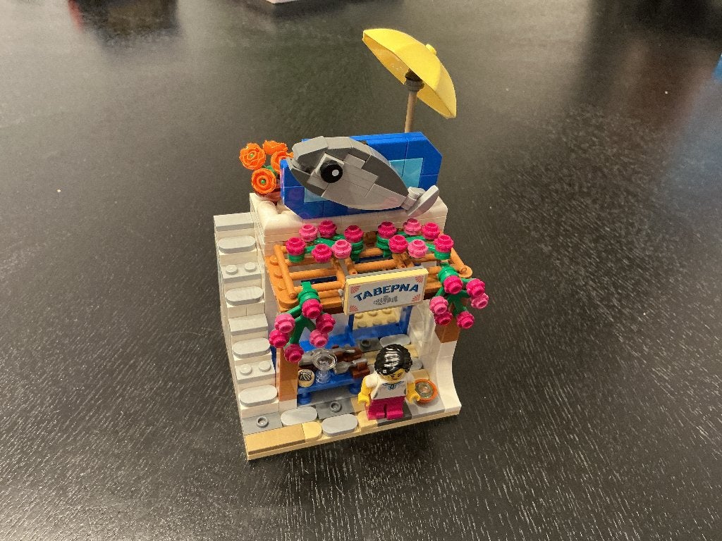 Lego 40908 Restaurants of the World: Greece - Limited, Inclusief instructies, Overige thema's, Verzenden, Lego