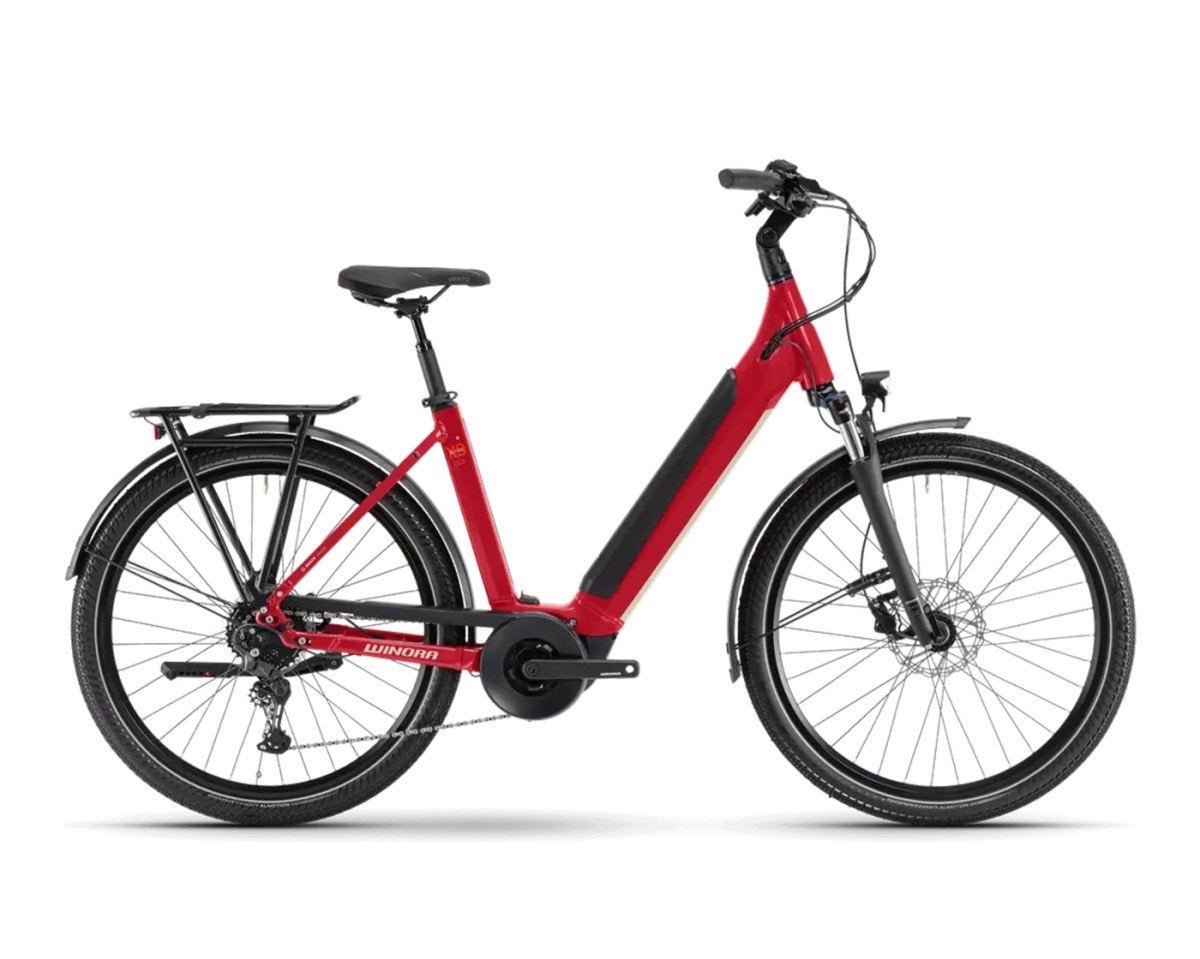 Winora Sinus X9, 625 Wh Dames Adviesprijs: € 3599, Fietsen en Brommers, Elektrische fietsen, -, -, Nieuw, -