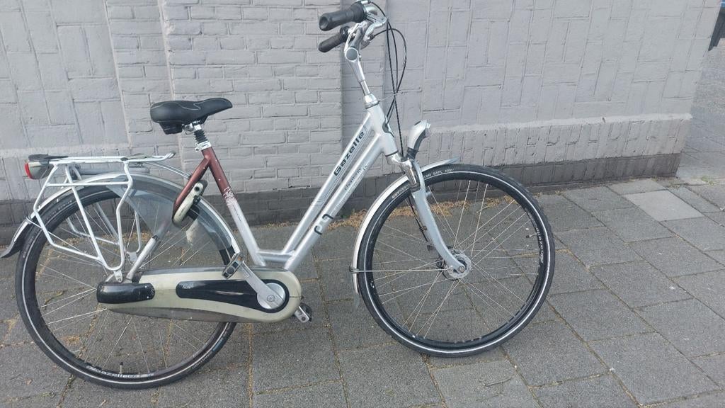 Dames fiets, Fietsen en Brommers, Fietsen | Dames | Damesfietsen, 53 tot 56 cm, Ophalen of Verzenden, Gazelle