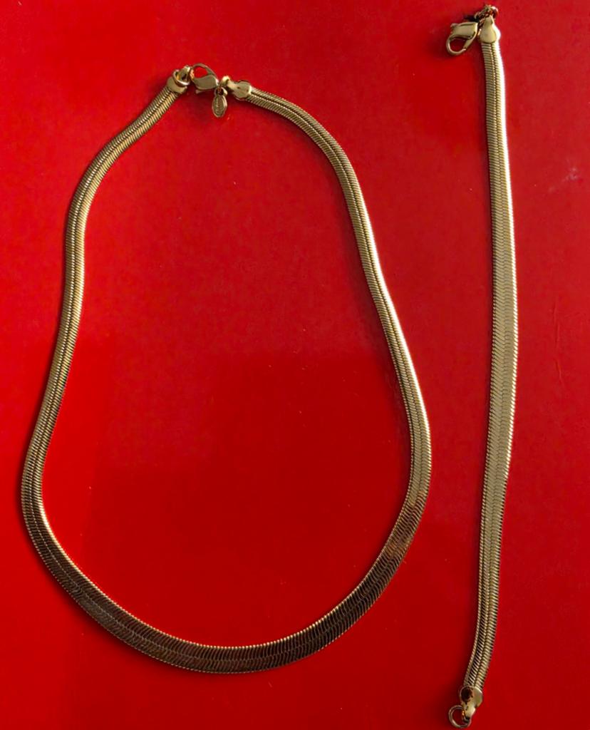 Monet ketting/armband set., Ophalen of Verzenden, Overige materialen