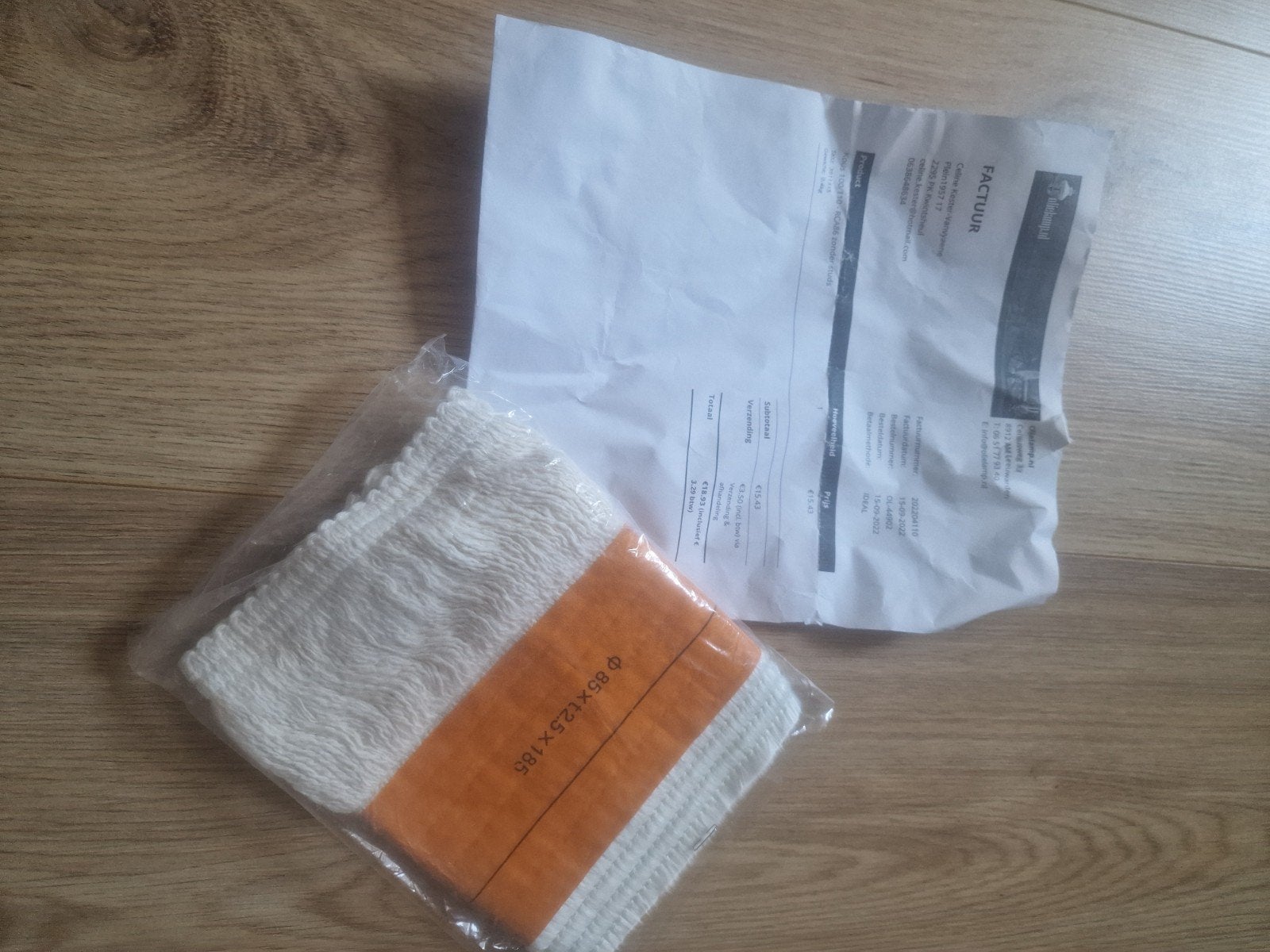 kous petroleumkachel nieuw, Ophalen of Verzenden, Nieuw, Schort