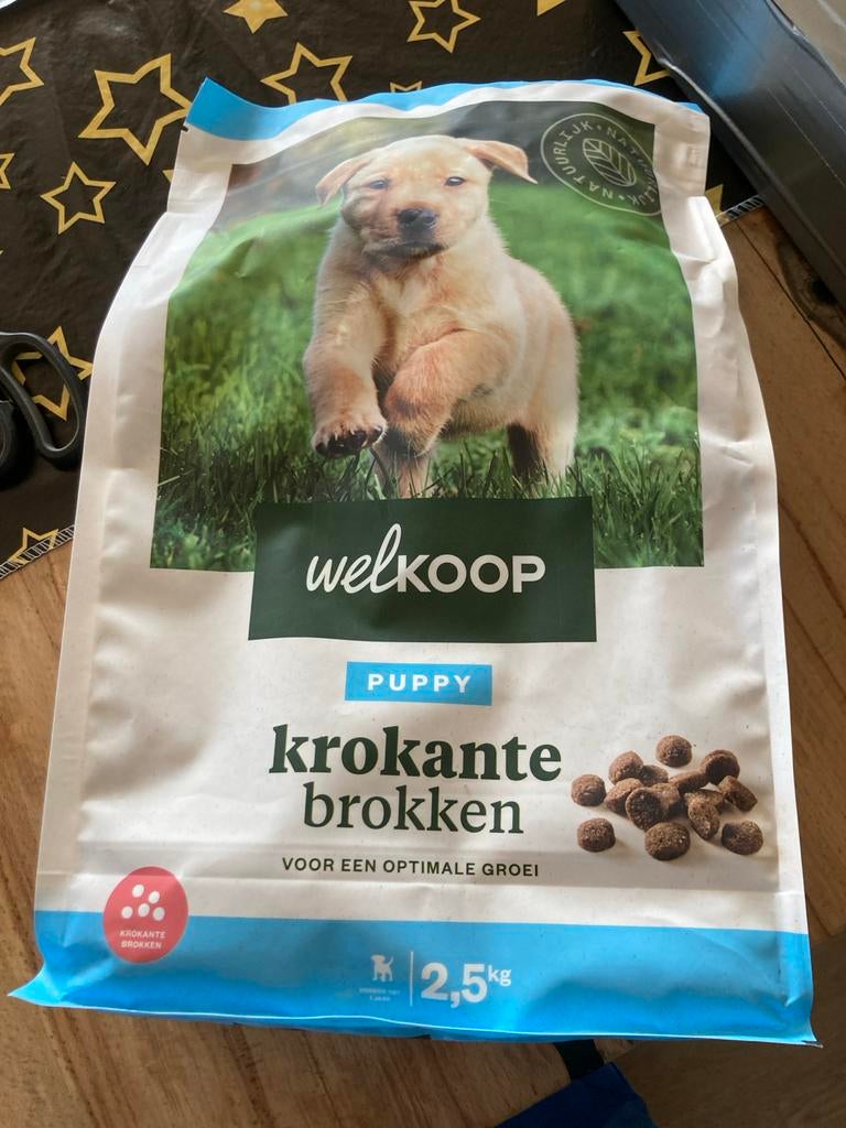 Puppy brokken welkoop 2,5 kilo in de winkel €8.95, Dieren en Toebehoren, Dierenvoeding, Ophalen of Verzenden, Hond