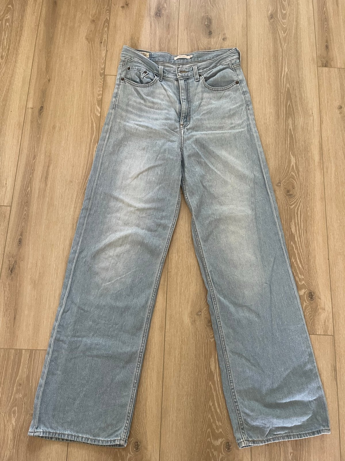 Levi's High Loose Jeans - Maat 28, Blauw, Ophalen of Verzenden, Maat 36 (S), Lang