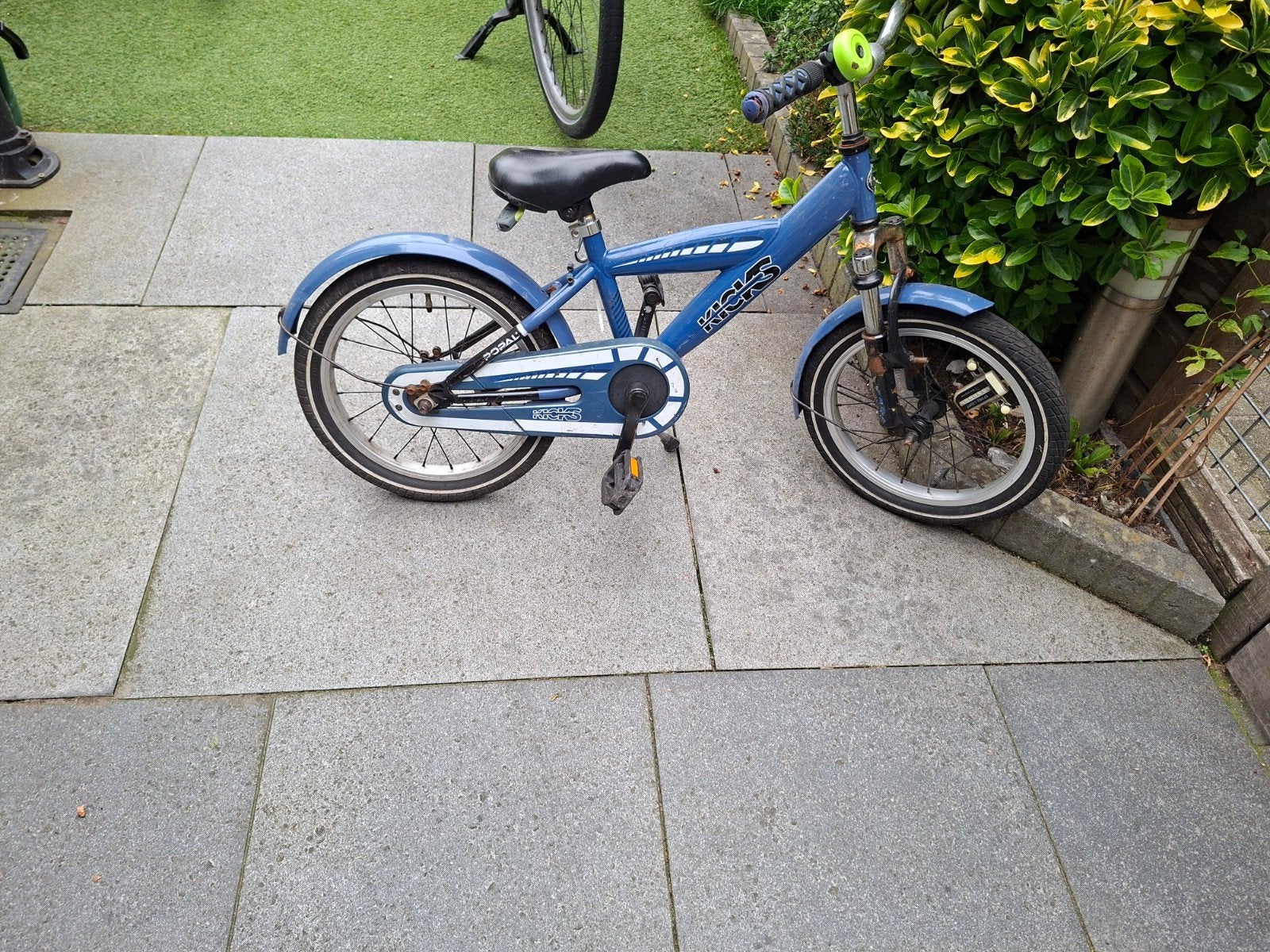 Jongensfiets 16 inch - Blauw, Fietsen en Brommers, Ophalen, Terugtraprem, Gebruikt, Popal