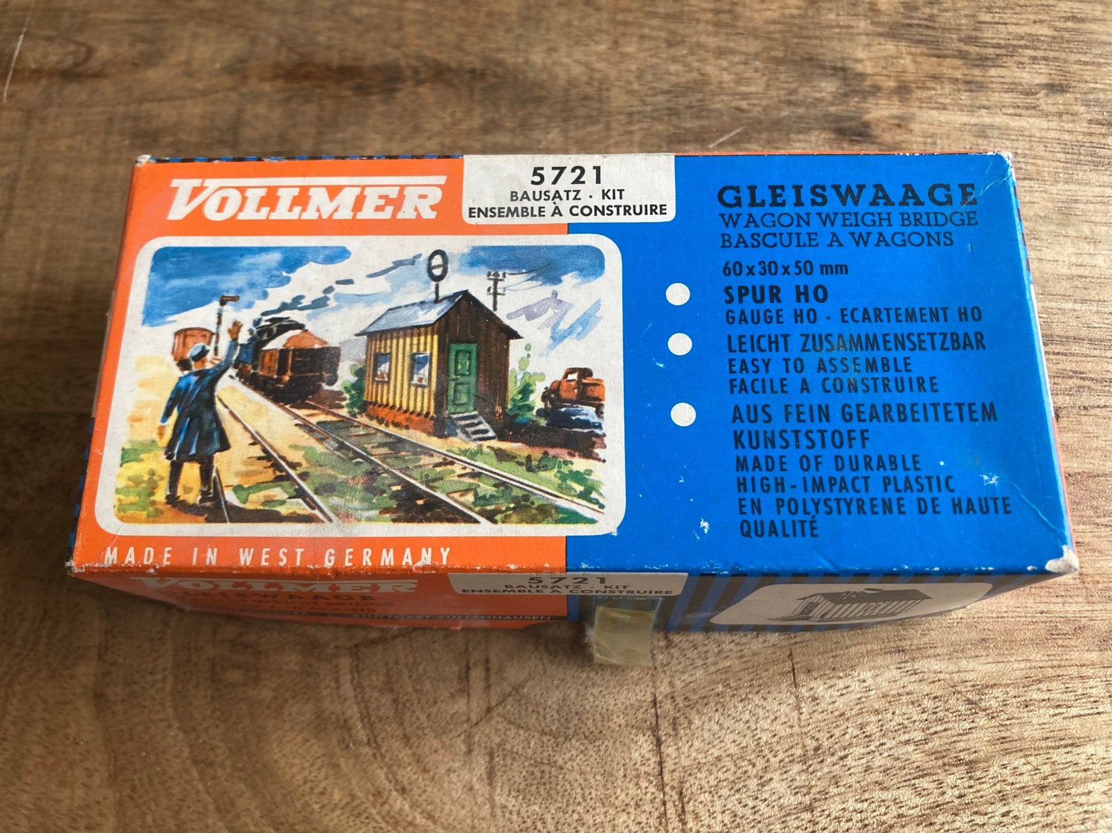 Volmer bouwpakket, Gelijkstroom of Wisselstroom, Brug, Tunnel of Gebouw, Zo goed als nieuw, Ophalen