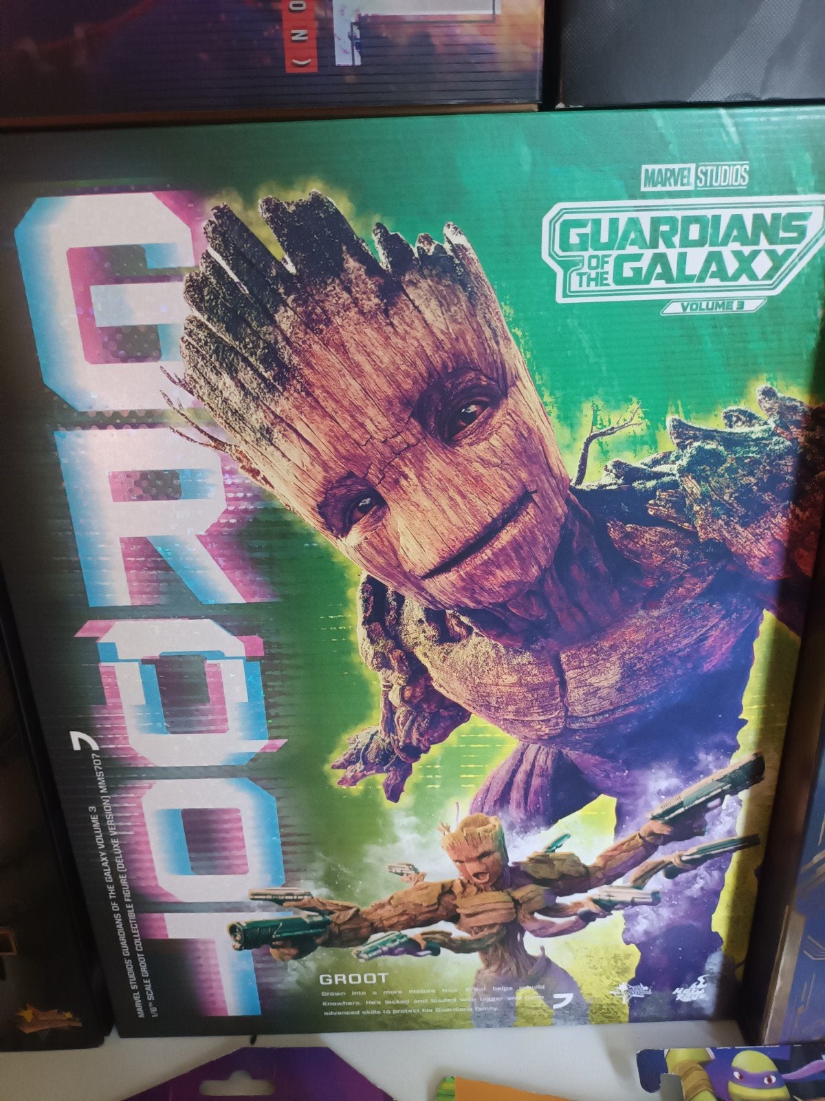 Hot Toys Groot 1/6 Scale Collectible Figure Deluxe Version, Ophalen of Verzenden, Nieuw