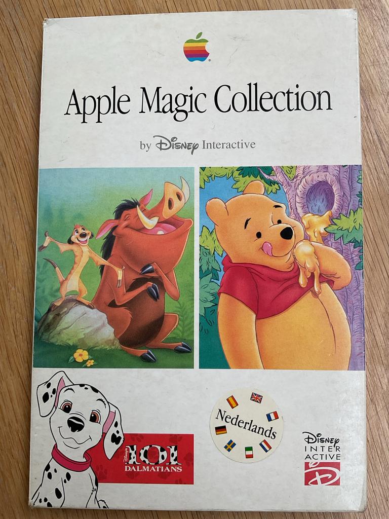 Apple Magic Collection Disney CD-ROM (Nederlands), Ophalen, Puzzel en Educatief, Gebruikt, 1 speler
