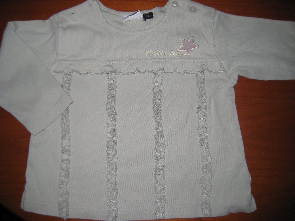 Groen shirt, 86, Villa Happ, Ophalen of Verzenden, Zo goed als nieuw, Meisje, Shirtje of Longsleeve