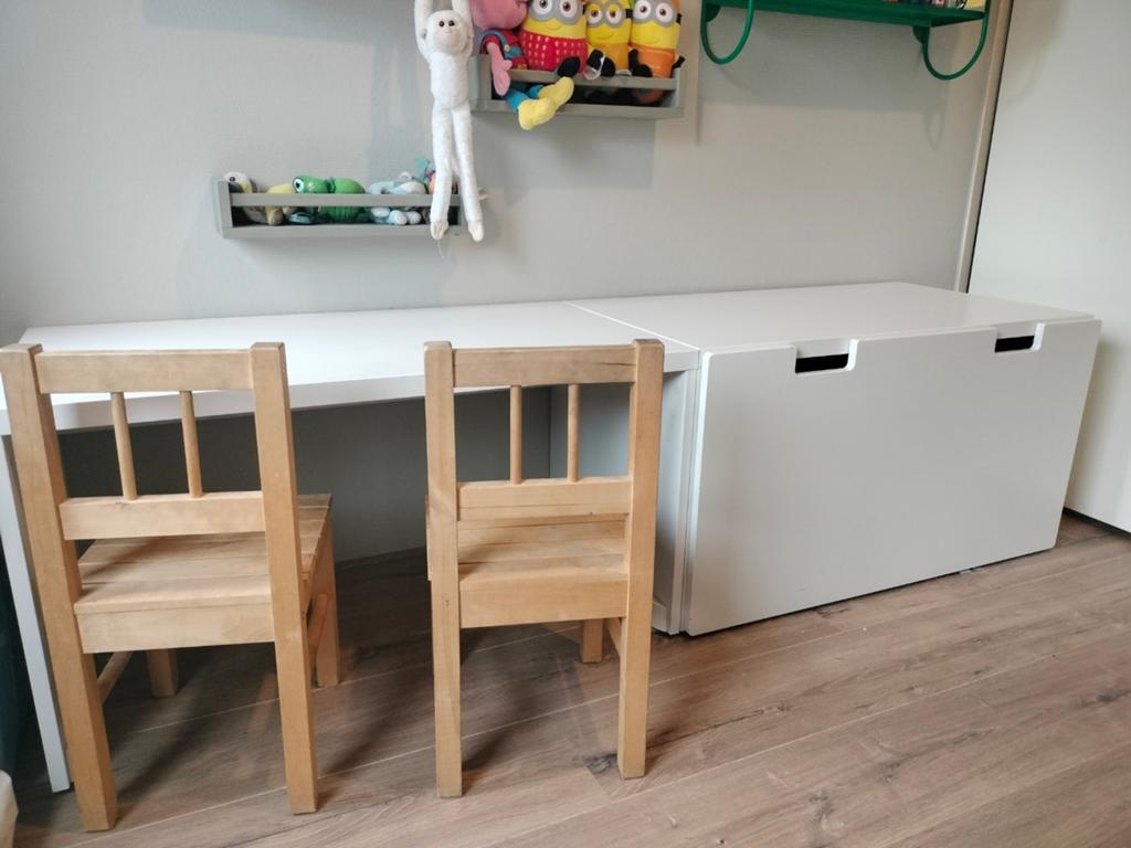 Ikea Stuva bureau en lade, Kinderen en Baby's, Ophalen, Gebruikt, Tafel(s) en Stoel(en)