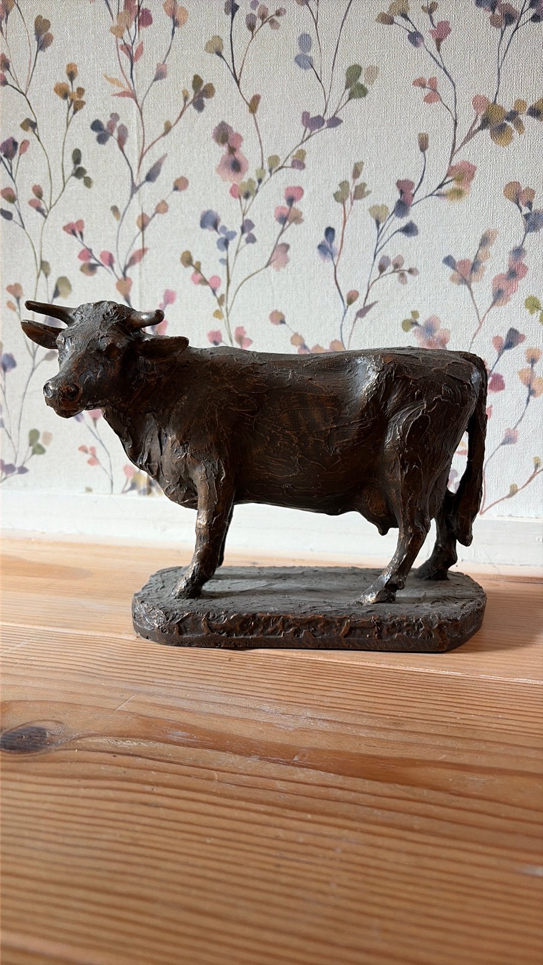 Beeld brons, Ophalen, Zo goed als nieuw, Boerderijdier, Beeldje of Figuurtje