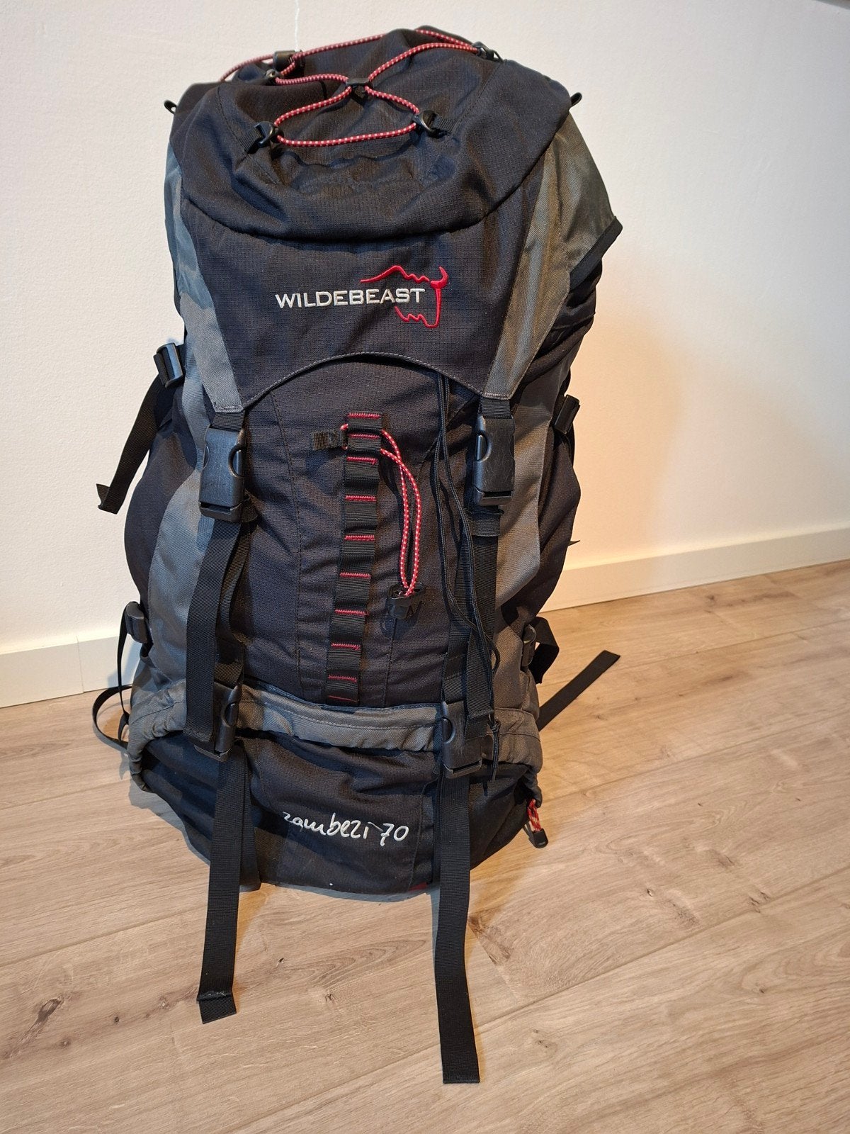 Wildebeast Zambezi 70 Trekking Rugzak, Sport en Fitness, Bergsport en Wandelen, Ophalen of Verzenden, Gebruikt, Rugzak